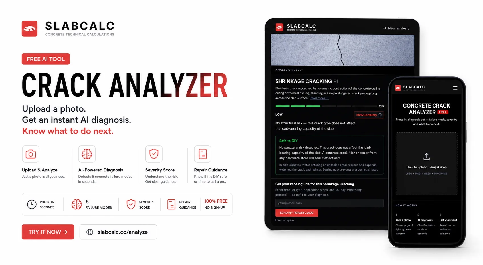 Concrete Crack Analyzer screenshot